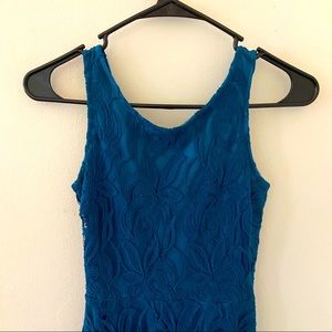 Altar’d State Blue Lace Dress